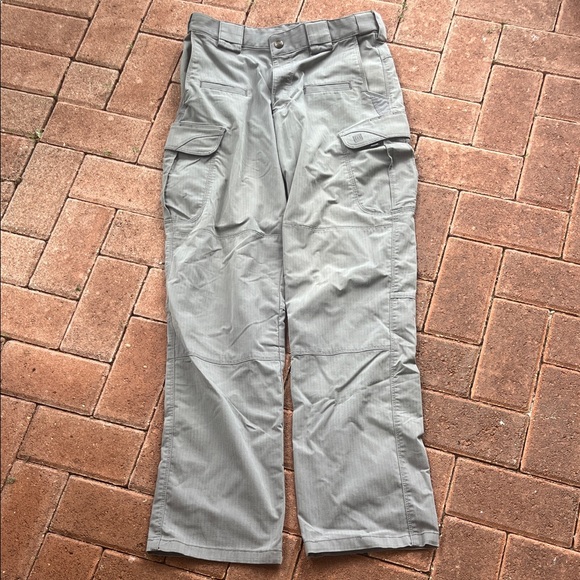 5.11 Tactical Light Gray Cargo Pants - Picture 1 of 5